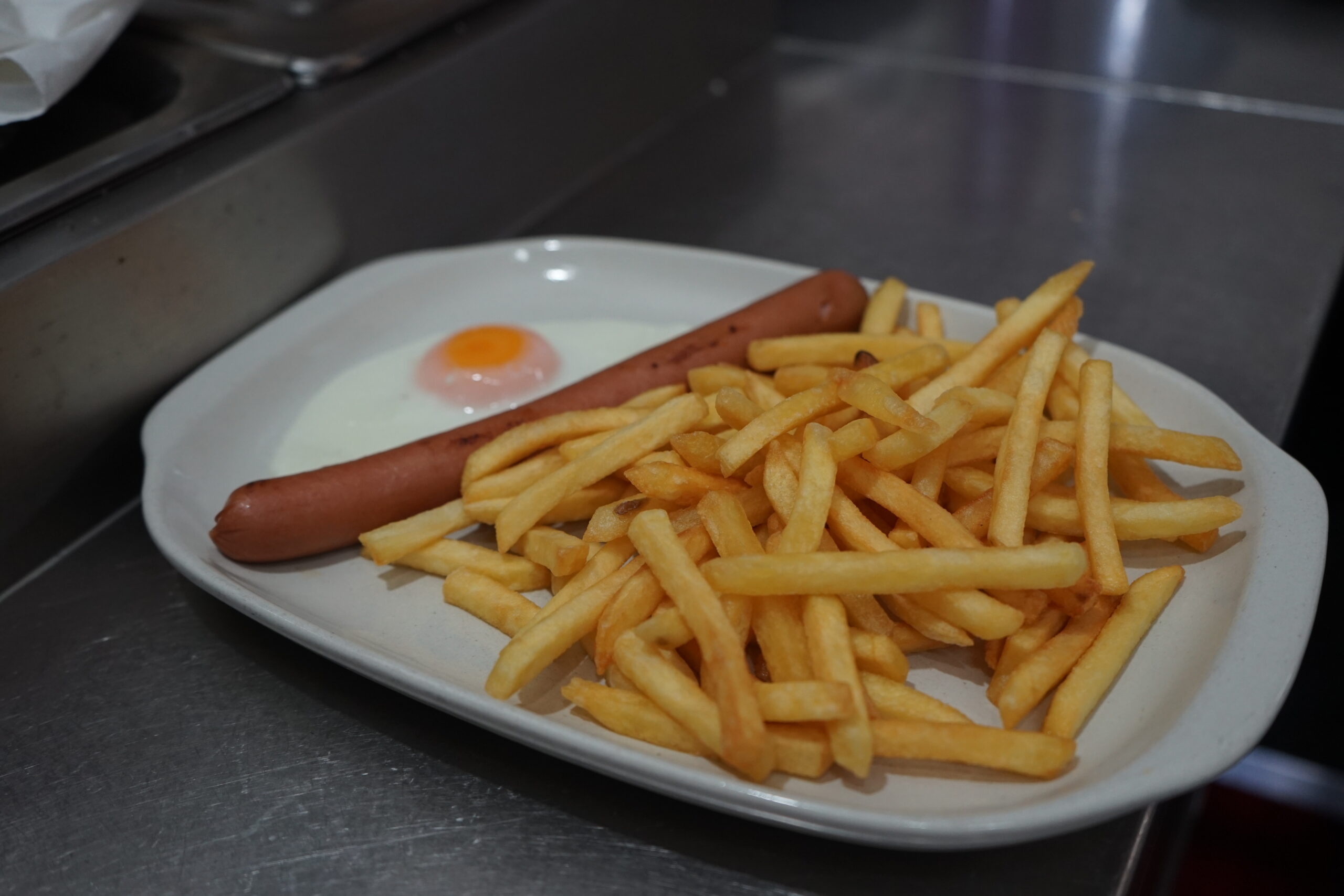 Salsicha<br>no prato