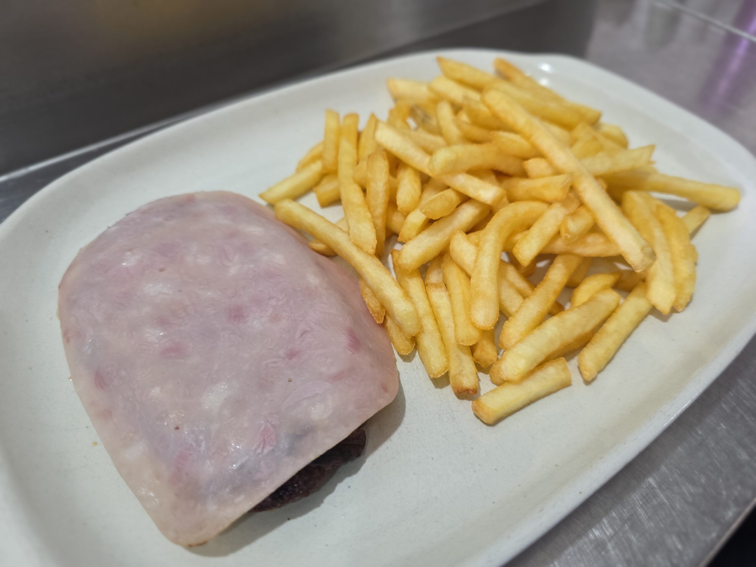 Hamburguer<br>no prato